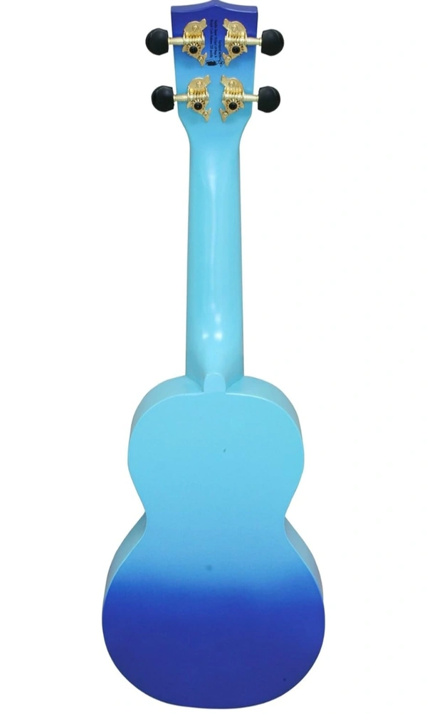 Mahalo Ukuleles Designer Series, Right Handed, Blue Burst, Soprano MD1HA bub - Blue, Small