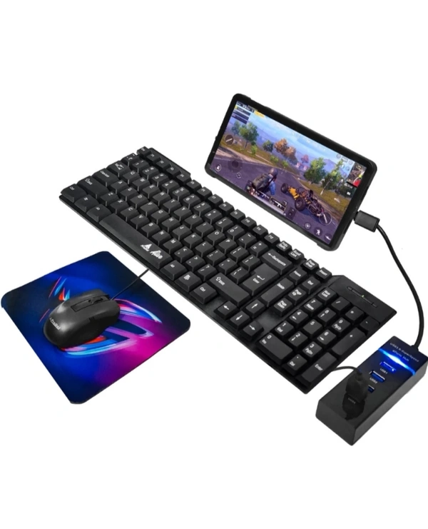 Combo 4 In 1 Keyboard Mouse Set