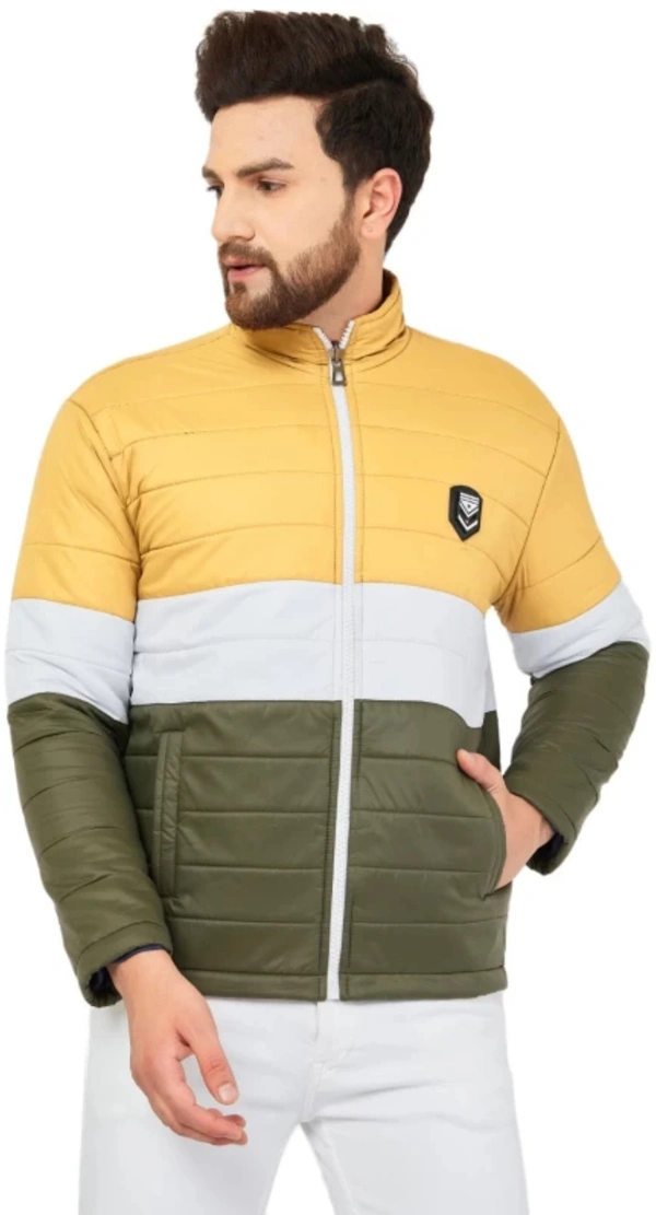 Ben Martin Men Solid Puffer Jacket  - M