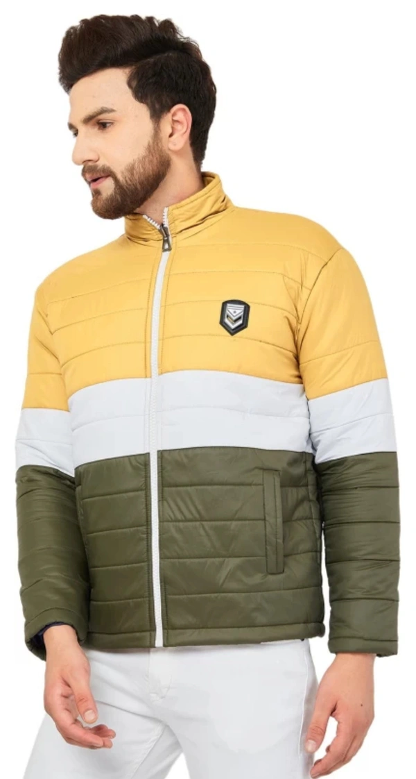Ben Martin Men Solid Puffer Jacket  - M