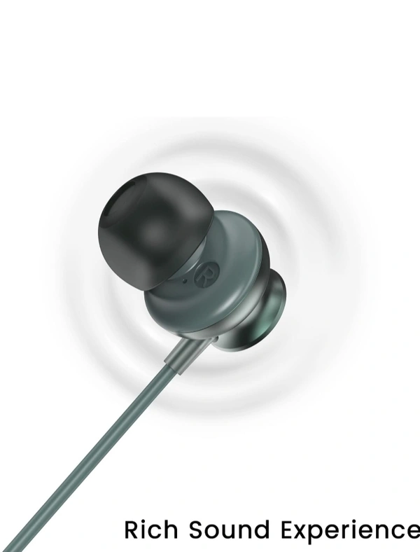 Ambrane Stringz 38 Wired Earphone | 3.5mm Jack | Green - Green