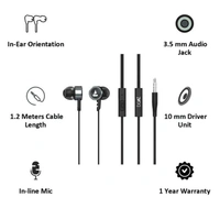 Boat BassHeads 122 | 3.5mm Jack | 10mm Bass Drivers 