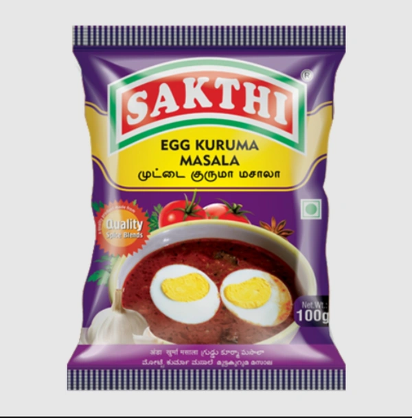 Sakthi Egg Curry Masala|முட்டை குழம்பு மசாலா  - 50Gm