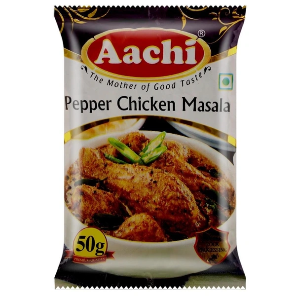 Aachi Pepper Chicken Masala|பெப்பர் சிக்கன் மசாலா - 50Gm