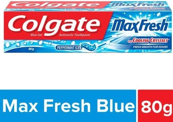 Colgate Maxfresh Peppermint Ice - 80Gm