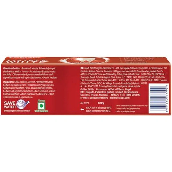 Colgate Visible White Toothpaste - 100Gm