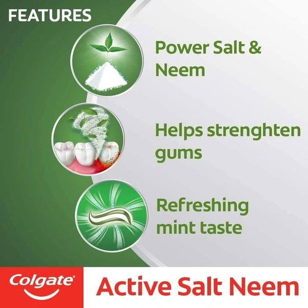 Colgate Active Salt Neem - 100Gm