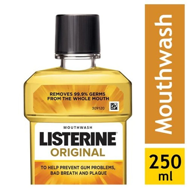 Listerine Mouthwash Liquid Original - 250ml