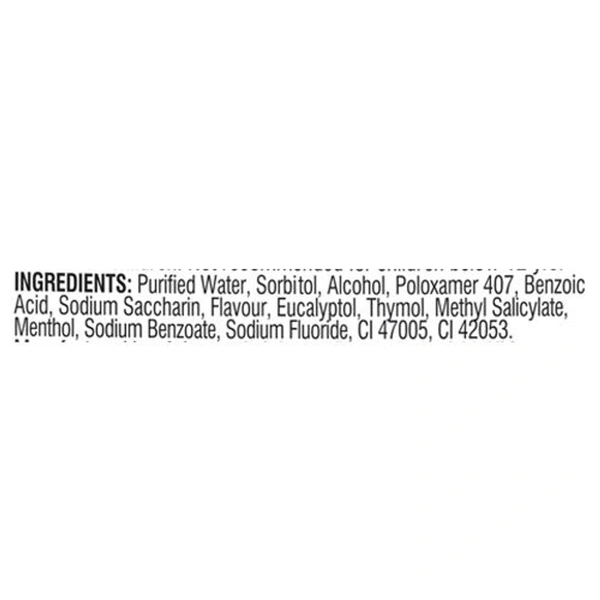Listerine Mouthwash Liquid Cavity Fighter - 80ml