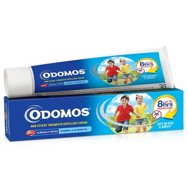 Odomos Naturals Mosquito Repellent Cream Blue - 23gm