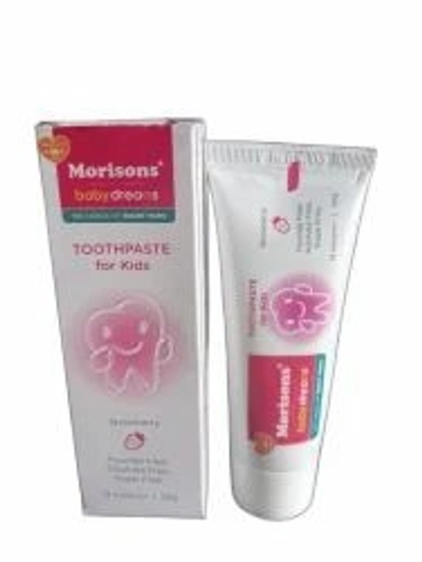 Morisons Toothpaste For Kids Strawberry  - 50g