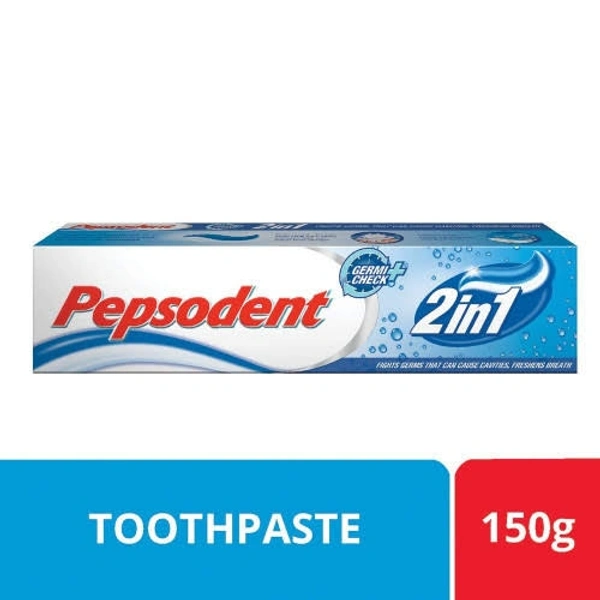 Pepsodent 2 IN 1 Toothpaste  - 150g