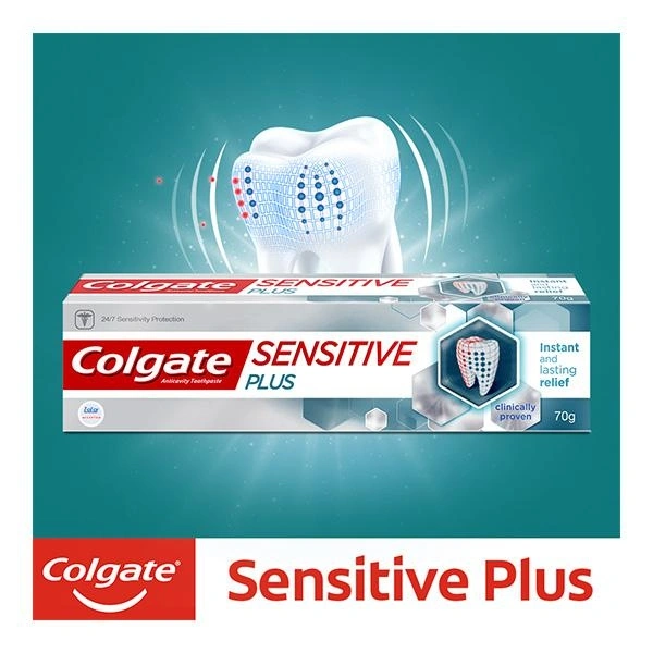 Colgate Sensitive Plus Toothpaste  - 70g