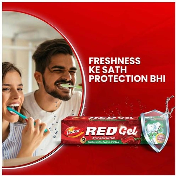 Dabur Red Gel Toothpaste  - 80g