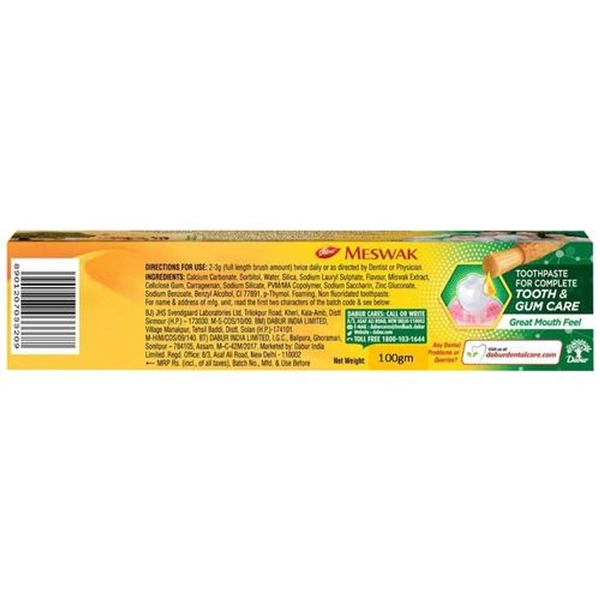 Dabur Meshwak Pure Miswak Extract Toothpaste  - 100g
