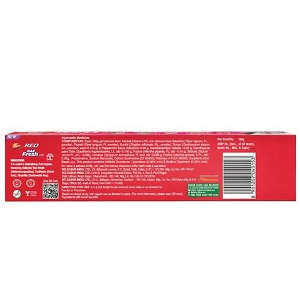Dabur Bae Fresh Gel Toothpaste  - 40g