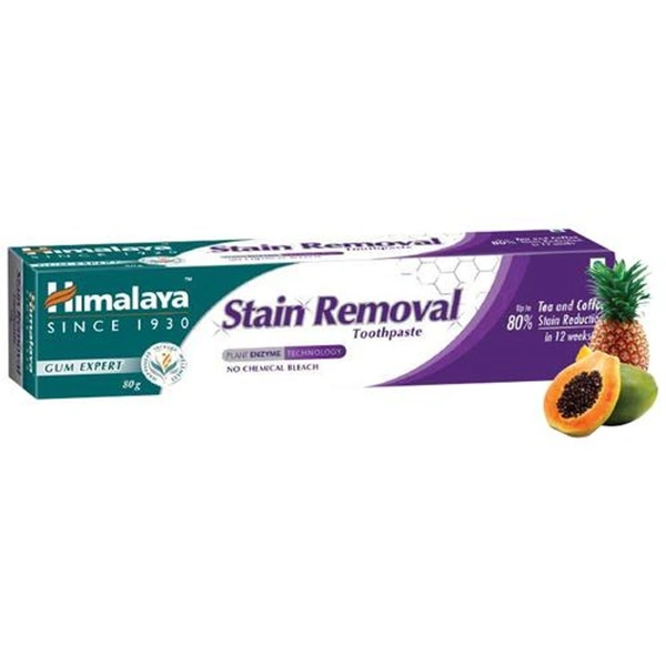 Himalaya Stain Removal Toothpaste  - 80g