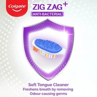 Colgate Zig Zag + Anri Baterial (6 Toothbrush)