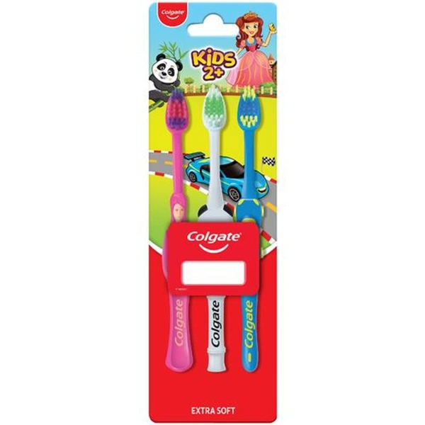 Colgate Kids 2+  Toothbrush (3 Toothbrush)