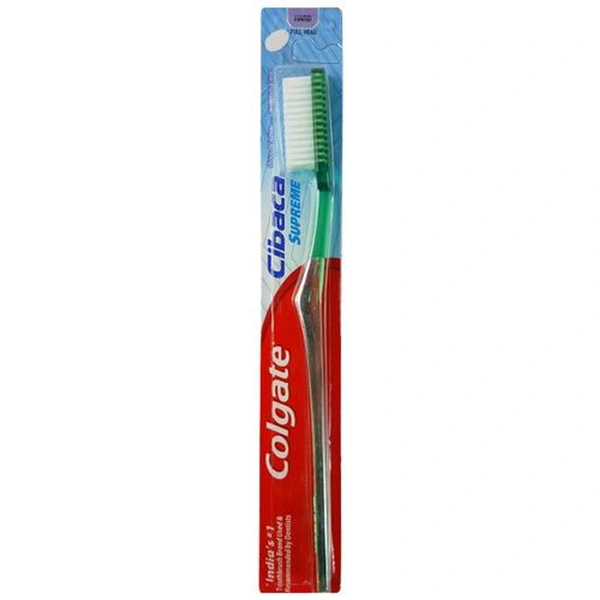 Colgate Cibaca Supreme (Full Head) Toothbrush  - Green