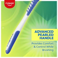 Colgate Extra Clean Power Tip Medium Toothbrush  - Wild Watermelon