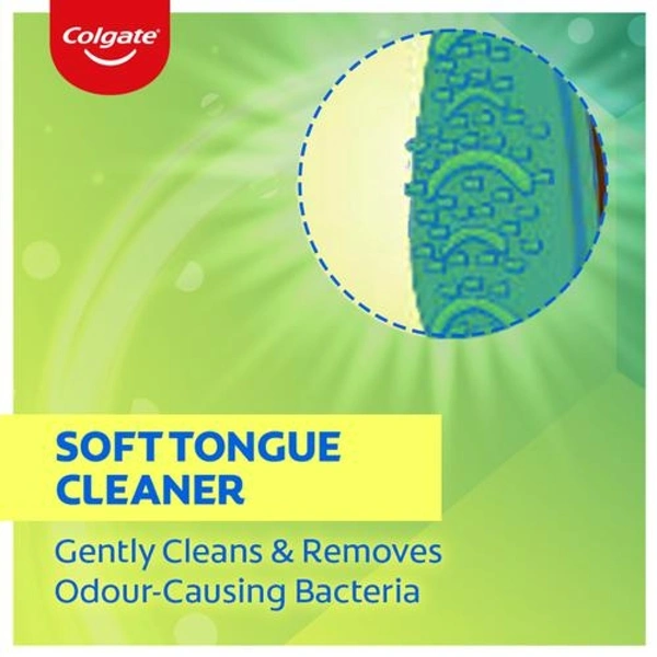 Colgate Extra Clean Power Tip Medium Toothbrush  - Electric Violet
