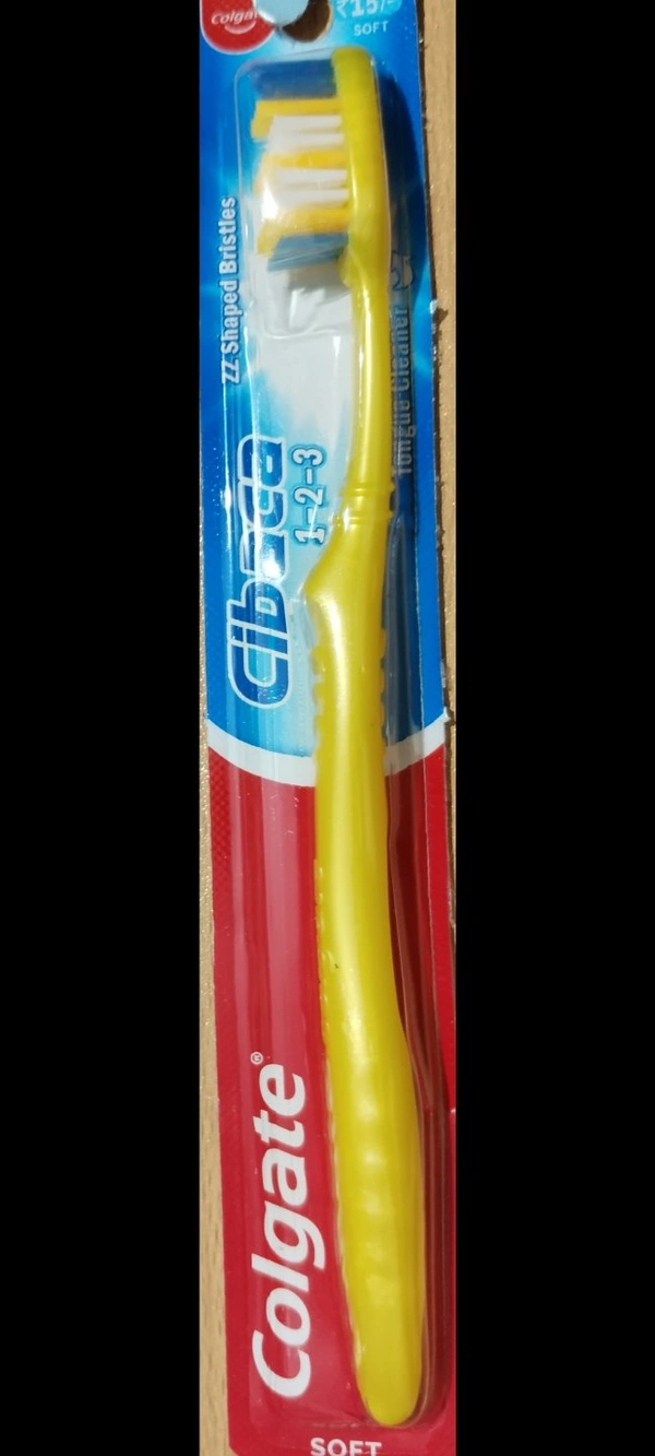 Colgate Cibaca 123 Soft Toothbrush  - Gold