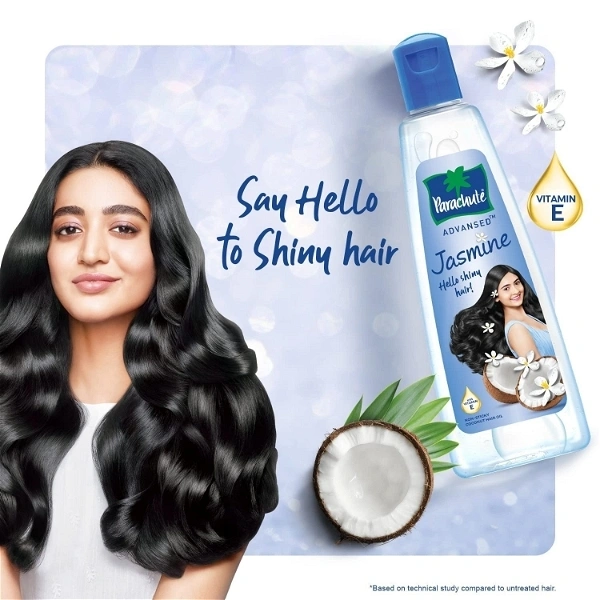 Parachute Advansed Jasmine Coconut Oil  - 45ml (Bottle)