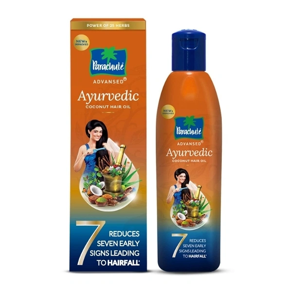 Parachute Advanses Ayurvedic Coconut Hair Oil  - 180ml