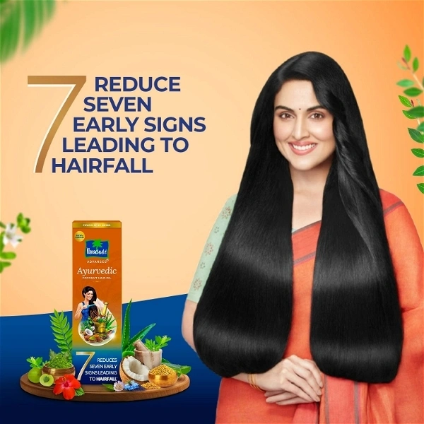 Parachute Advanses Ayurvedic Coconut Hair Oil  - 180ml