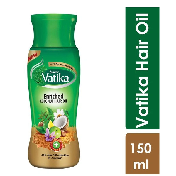 Dabur Vatika Enriched Coconut Oil - 150ml