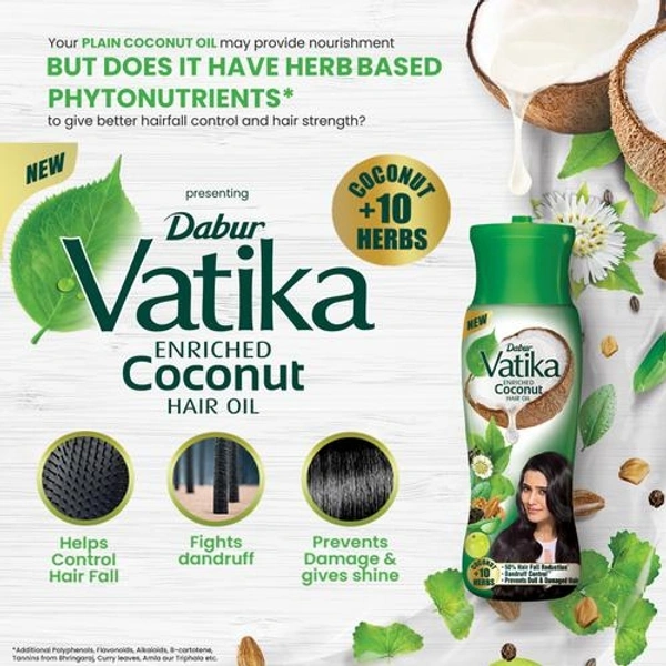 Dabur Vatika Enriched Coconut Oil - 300ml