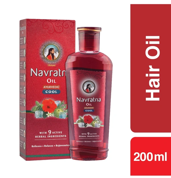 Navratna Ayurvedic Oil Cool - 200ml