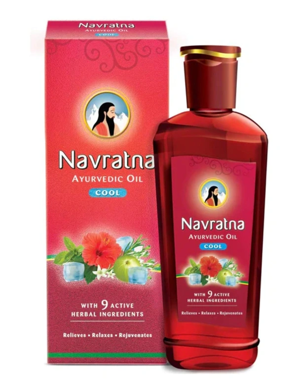 Navratna Ayurvedic Oil Cool - 200ml