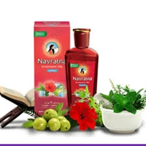 Navratna Ayurvedic Oil Cool - 200ml
