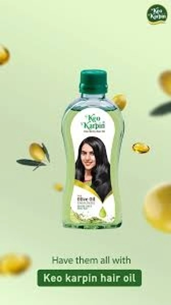 Keo Karpin Non Sticky Hair Oil With Olive Oil&natural Vitamin E - 200ml