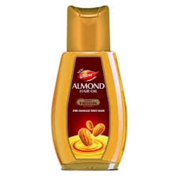 Dabur Almond Hair Oil Enriched With Soya Protein & 10x Vitamin-E - 45ml (Buy 1 Get 1 Free)