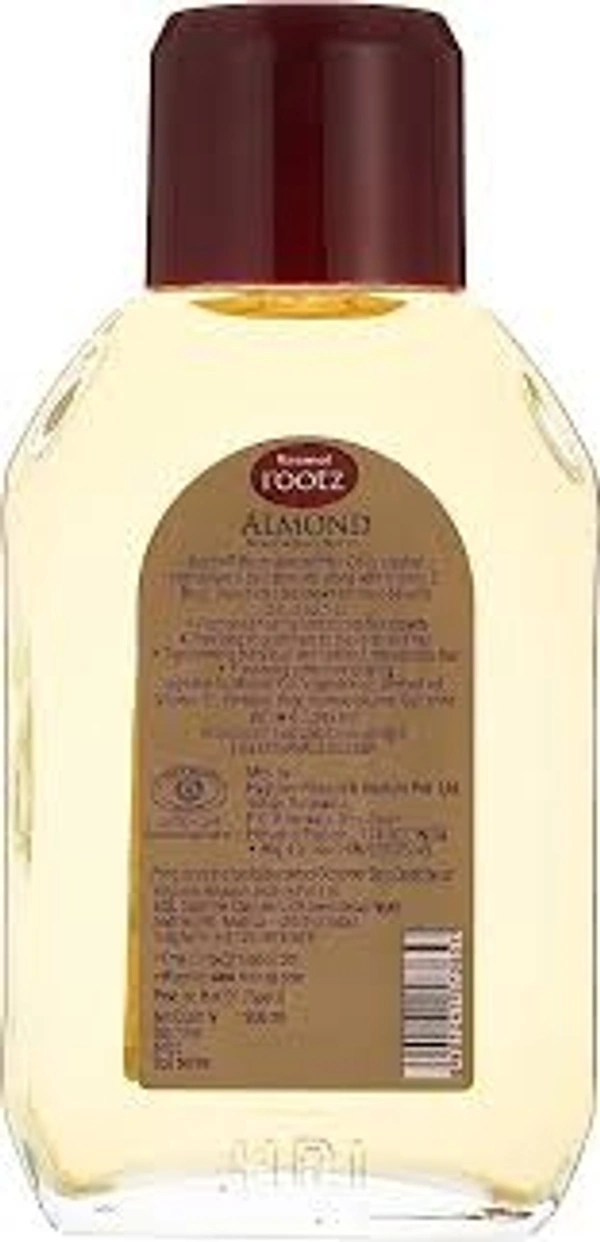 Vasmol Rootz Almond Hair Oil With Vitamin E Non-Greasy - 100ml