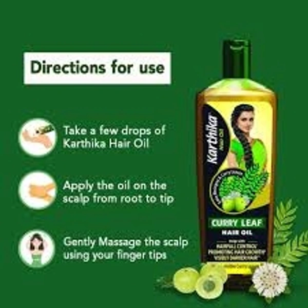Karthika Curry Leaf Hair Oil - 100ml