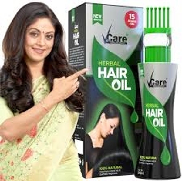 V Care Herbal Hair Oil Free From Mineral Oils& Synthetic Fragrance  - 100ml