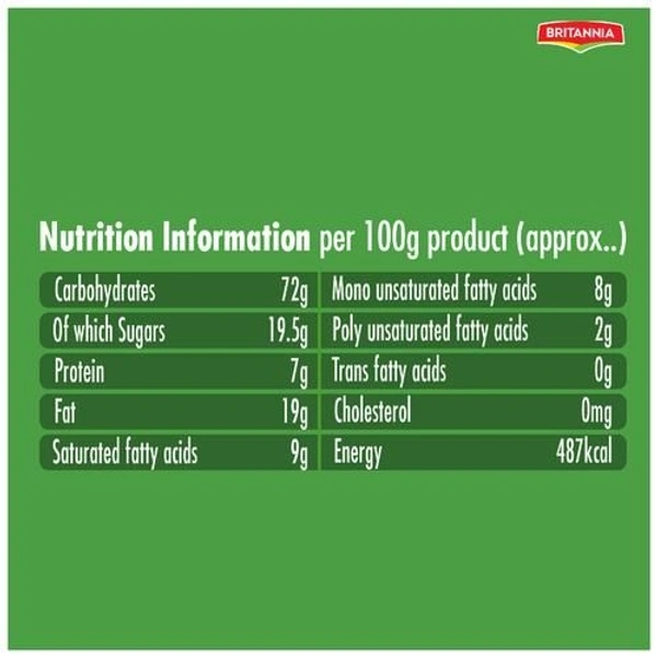 Britannia 50-50 Sweet&Salty Biscuit - 5rs(Pack Of 12Pcs)