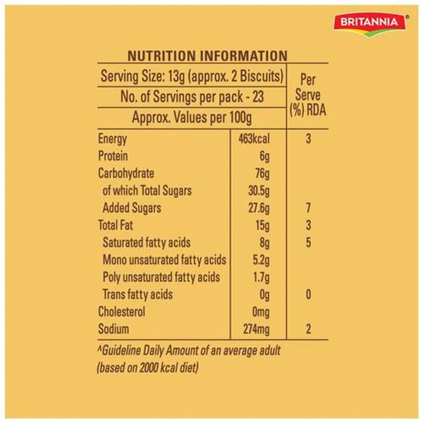 Britannia Nice Time Sugar Showered Coconut Biscuit - 10rs