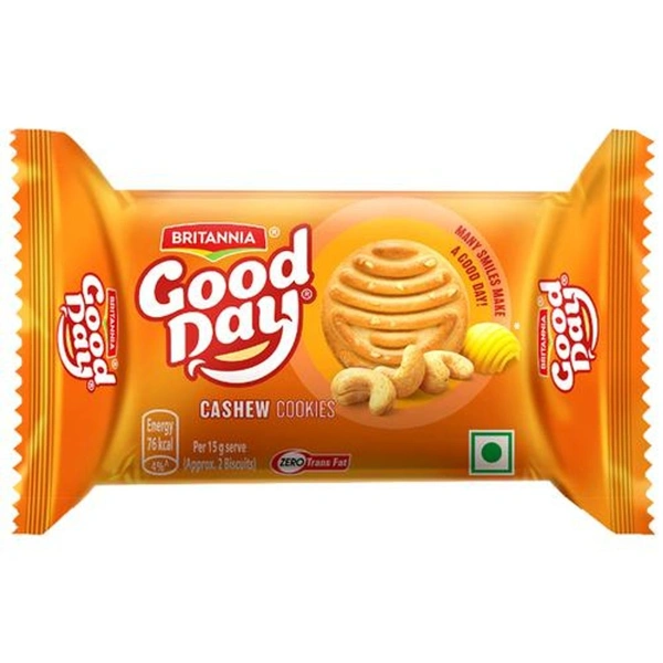 Britannia Good Day Cashew Cookies Biscuit  - 10rs