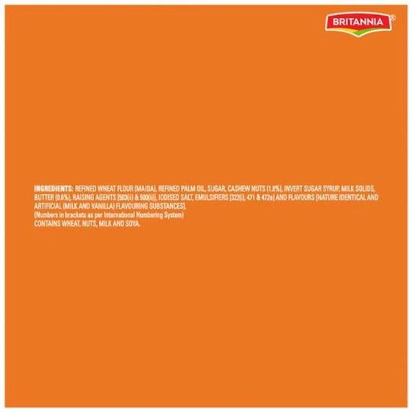 Britannia Good Day Cashew Cookies Biscuit  - 5rs(Pack Of 12Pcs)