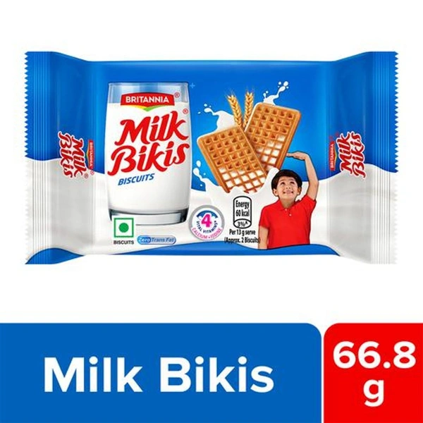 Britannia Milk Bikis Biscuits  - 10rs