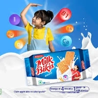Britannia Milk Bikis Biscuits  - 5rs(Pack Of 30Pcs)