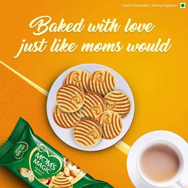Mom's Magic Cashew& Almond Biscuit - 30rs