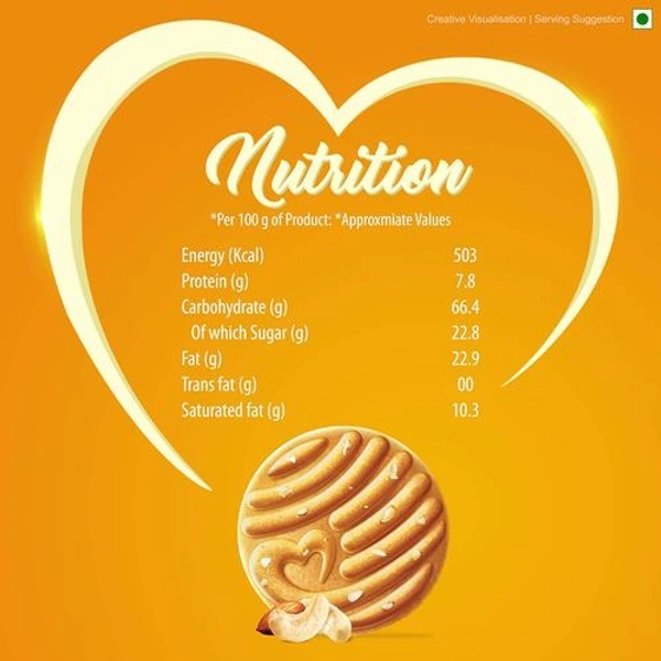 Mom's Magic Cashew& Almond Biscuit - 30rs