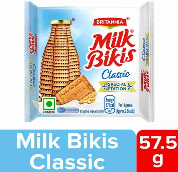 Britannia Milk bikis Classic Biscuit  - 10rs