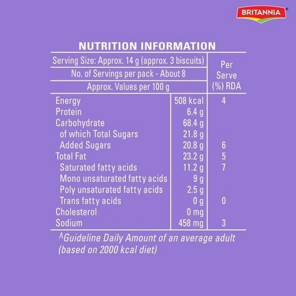 Britannia 50-50 Gol Maal Biscuit  - 20rs